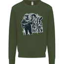 Rock Was Better Before Electric Guitar Music Mens Sweatshirt Jumper Forest Green