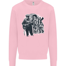 Rock Was Better Before Electric Guitar Music Mens Sweatshirt Jumper Light Pink