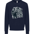 Rock Was Better Before Electric Guitar Music Mens Sweatshirt Jumper Navy Blue