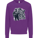 Rock Was Better Before Electric Guitar Music Mens Sweatshirt Jumper Purple