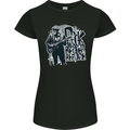 Rock Was Better Before Electric Guitar Music Womens Petite Cut T-Shirt Black