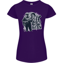 Rock Was Better Before Electric Guitar Music Womens Petite Cut T-Shirt Purple