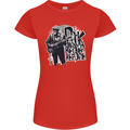 Rock Was Better Before Electric Guitar Music Womens Petite Cut T-Shirt Red