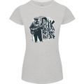 Rock Was Better Before Electric Guitar Music Womens Petite Cut T-Shirt Sports Grey