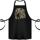 Rock Was Better Before Guitar Music Cotton Apron 100% Organic Black