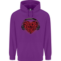 Rock With Me Heavy Metal Music Guitar Childrens Kids Hoodie Purple