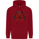 Rock With Me Heavy Metal Music Guitar Childrens Kids Hoodie Red