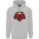 Rock With Me Heavy Metal Music Guitar Childrens Kids Hoodie Sports Grey