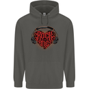 Rock With Me Heavy Metal Music Guitar Childrens Kids Hoodie Storm Grey