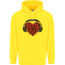 Rock With Me Heavy Metal Music Guitar Childrens Kids Hoodie Yellow