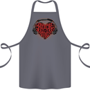 Rock With Me Heavy Metal Music Guitar Cotton Apron 100% Organic Steel