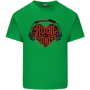 Rock With Me Heavy Metal Music Guitar Kids T-Shirt Childrens Irish Green