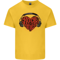 Rock With Me Heavy Metal Music Guitar Kids T-Shirt Childrens Yellow