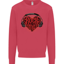 Rock With Me Heavy Metal Music Guitar Mens Sweatshirt Jumper Heliconia
