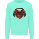 Rock With Me Heavy Metal Music Guitar Mens Sweatshirt Jumper Peppermint