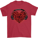 Rock With Me Heavy Metal Music Guitar Mens T-Shirt Cotton Gildan Red