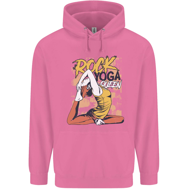 Rock Yoga Queen Childrens Kids Hoodie Azalea