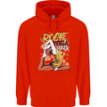 Rock Yoga Queen Childrens Kids Hoodie Bright Red