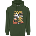 Rock Yoga Queen Childrens Kids Hoodie Forest Green