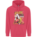 Rock Yoga Queen Childrens Kids Hoodie Heliconia