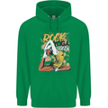Rock Yoga Queen Childrens Kids Hoodie Irish Green