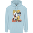Rock Yoga Queen Childrens Kids Hoodie Light Blue
