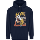 Rock Yoga Queen Childrens Kids Hoodie Navy Blue