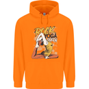 Rock Yoga Queen Childrens Kids Hoodie Orange