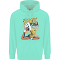 Rock Yoga Queen Childrens Kids Hoodie Peppermint