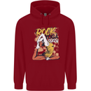 Rock Yoga Queen Childrens Kids Hoodie Red