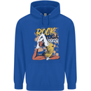 Rock Yoga Queen Childrens Kids Hoodie Royal Blue