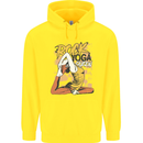 Rock Yoga Queen Childrens Kids Hoodie Yellow