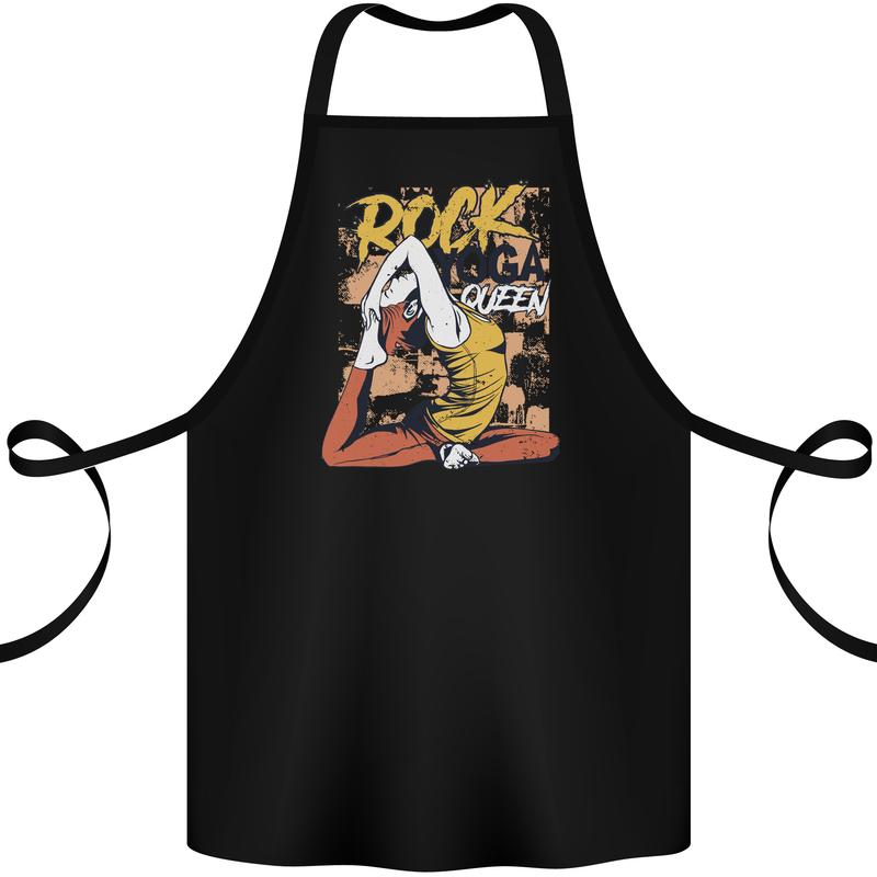 Rock Yoga Queen Cotton Apron 100% Organic Black