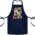 Rock Yoga Queen Cotton Apron 100% Organic Navy Blue
