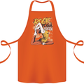 Rock Yoga Queen Cotton Apron 100% Organic Orange