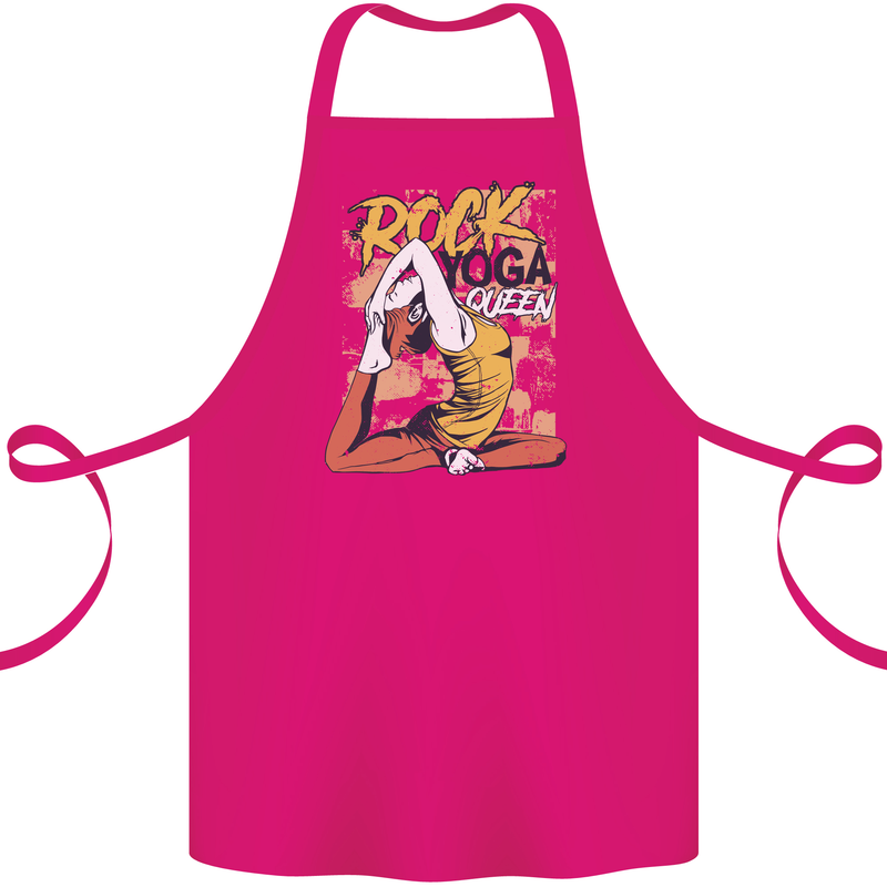 Rock Yoga Queen Cotton Apron 100% Organic Pink