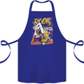 Rock Yoga Queen Cotton Apron 100% Organic Royal Blue