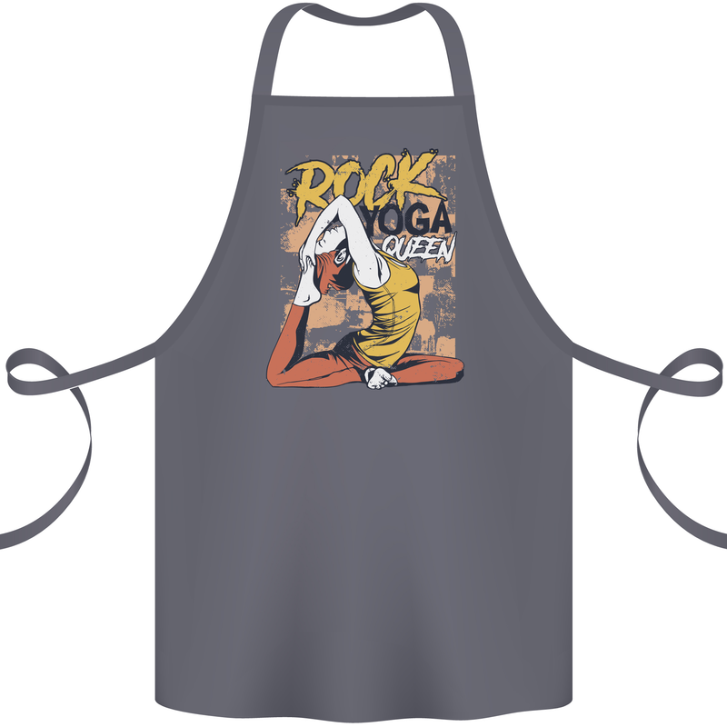 Rock Yoga Queen Cotton Apron 100% Organic Steel