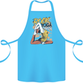 Rock Yoga Queen Cotton Apron 100% Organic Turquoise