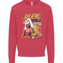 Rock Yoga Queen Kids Sweatshirt Jumper Heliconia