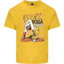 Rock Yoga Queen Kids T-Shirt Childrens Yellow