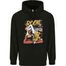 Rock Yoga Queen Mens 80% Cotton Hoodie Black