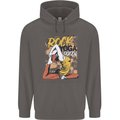 Rock Yoga Queen Mens 80% Cotton Hoodie Charcoal