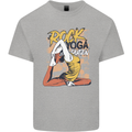 Rock Yoga Queen Mens Cotton T-Shirt Tee Top Sports Grey