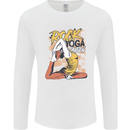 Rock Yoga Queen Mens Long Sleeve T-Shirt White