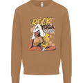 Rock Yoga Queen Mens Sweatshirt Jumper Caramel Latte