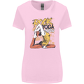 Rock Yoga Queen Womens Wider Cut T-Shirt Light Pink