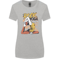 Rock Yoga Queen Womens Wider Cut T-Shirt Sports Grey