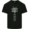 Rock & Roll Guitar Hand Guitarist Electric Mens Cotton T-Shirt Tee Top Black