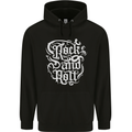 Rock and Roll Guitar Music Childrens Kids Hoodie Black